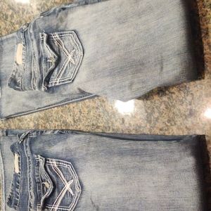 New Vanity Women's 5 pocket jeans, 25 Extra Long medium wash